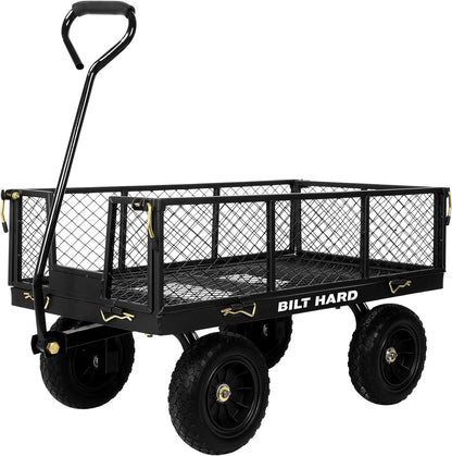 Steel Cart BILT HARD 400 lbs 10" Flat Free Tires