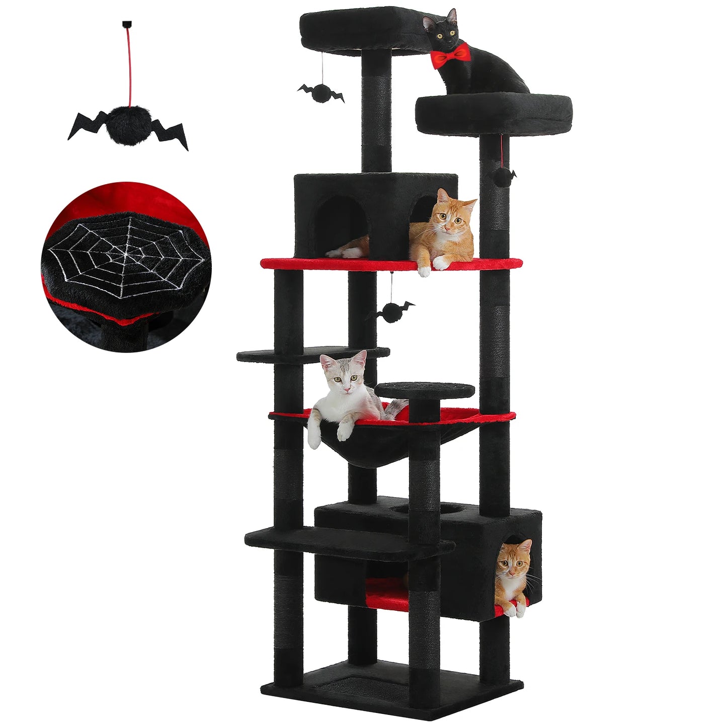 Large Cat Tree Tower for Indoor Cats