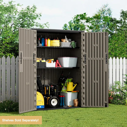 Outdoor Storage Shed,57 Cu.ft  Cabinet Waterproof