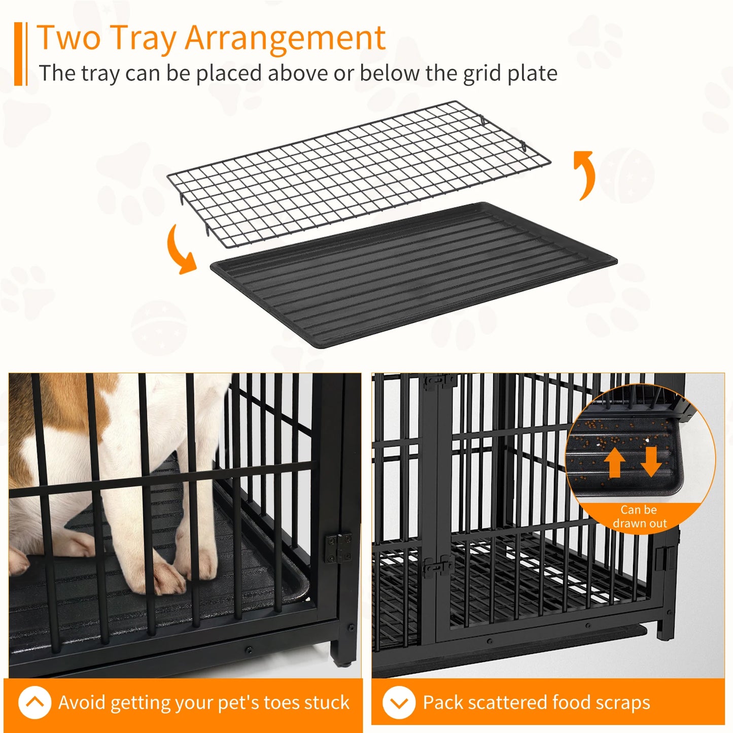 Furniture Style Dog Cage XXL Wooden Pet Kennel