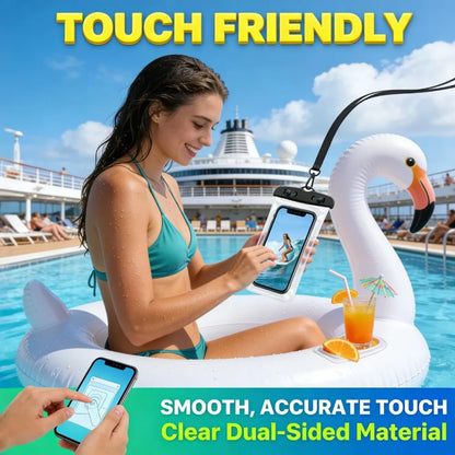 Waterproof Phone Pouch, IPX8 Waterproof Phone Case