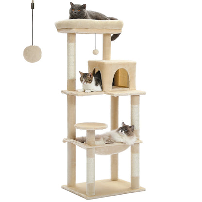 Cat Tree Indoor Tower for Large Cats