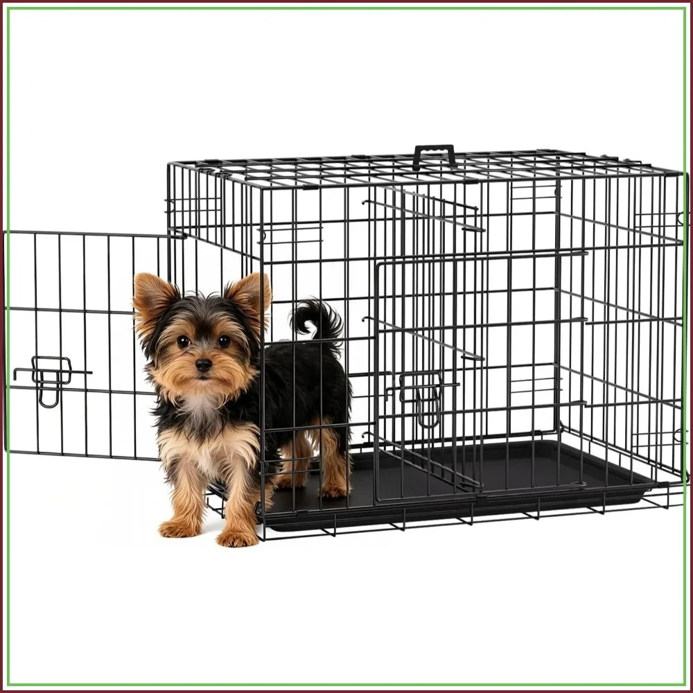 24-Inch Dog Crate for Small Dogs