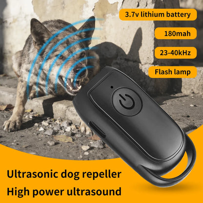 Portable Ultrasonic Dog Repeller 180mAh Rechargeable