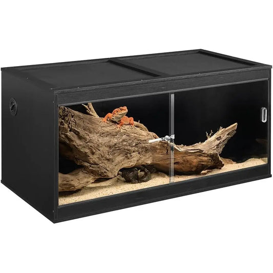 110 Gallon Stackable Lizard / Bearded Dragon Terrarium