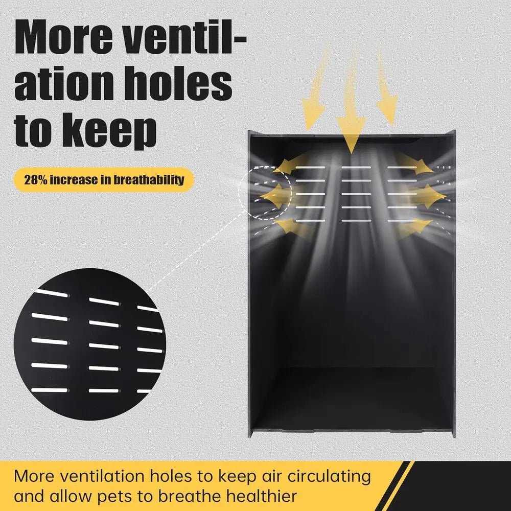 8 x 8 x 12 Ventilated PVC Enclosure