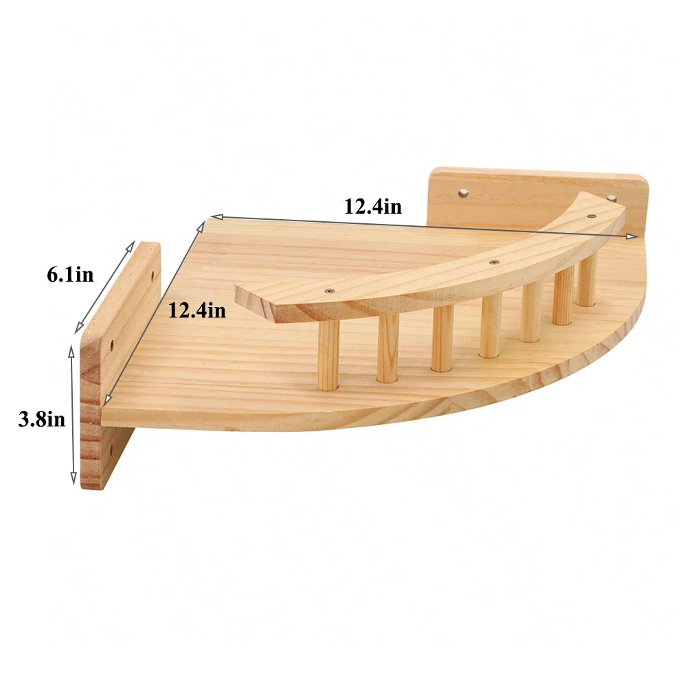 Cat Climbing Shelf Wall Mounted Four Step