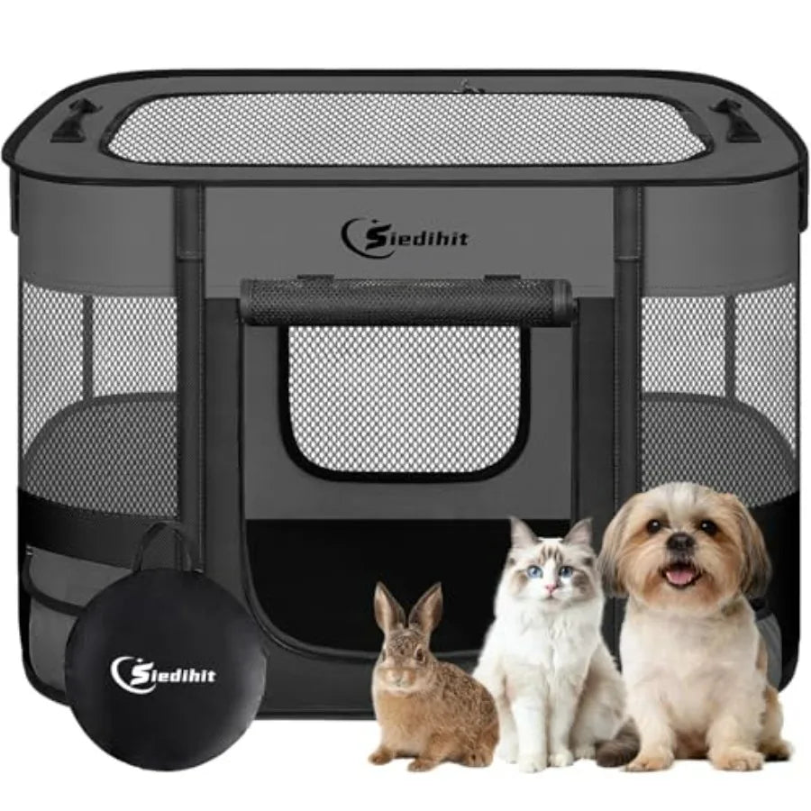 Cat / Puppy, Portable Playpens Indoor Outdoor Travel Camping