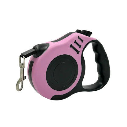 Retractable Dog Leash Outdoor Nylon Braided Rope