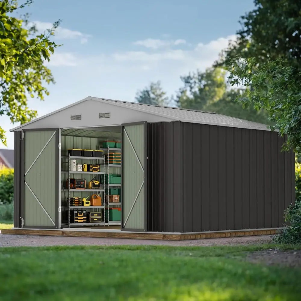 10 x 10 ft Outdoor Storage Shed