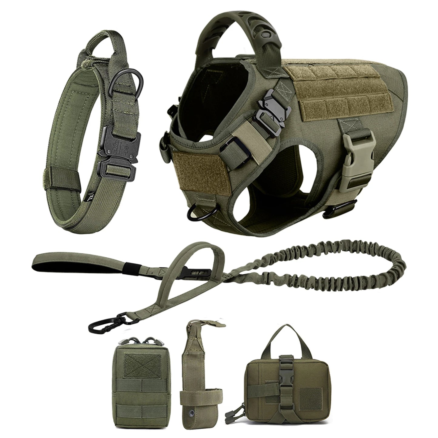 Large Dog Harness and Leash Set