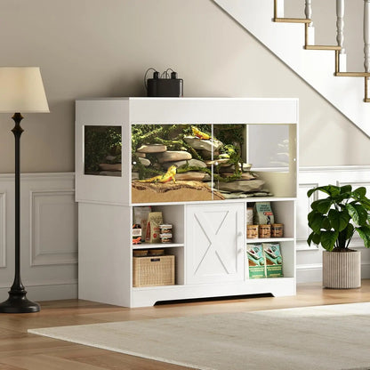 120 Gallon Terrarium with Stand 4x2x2