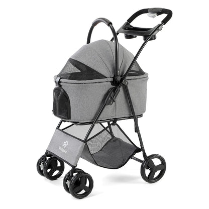 3 in 1 Pet Stroller for Small/Medium Dogs and Cats