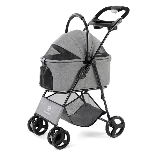 3 in 1 Pet Stroller for Small/Medium Dogs and Cats