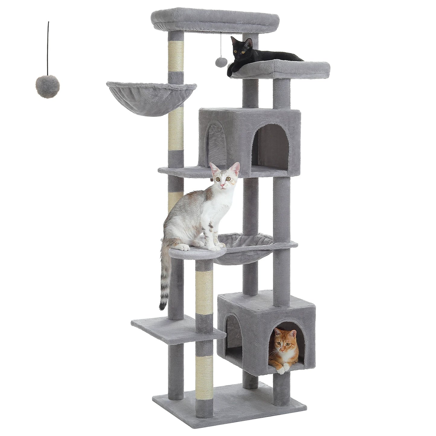 Tall Cat Tree Tower for Indoor Cats