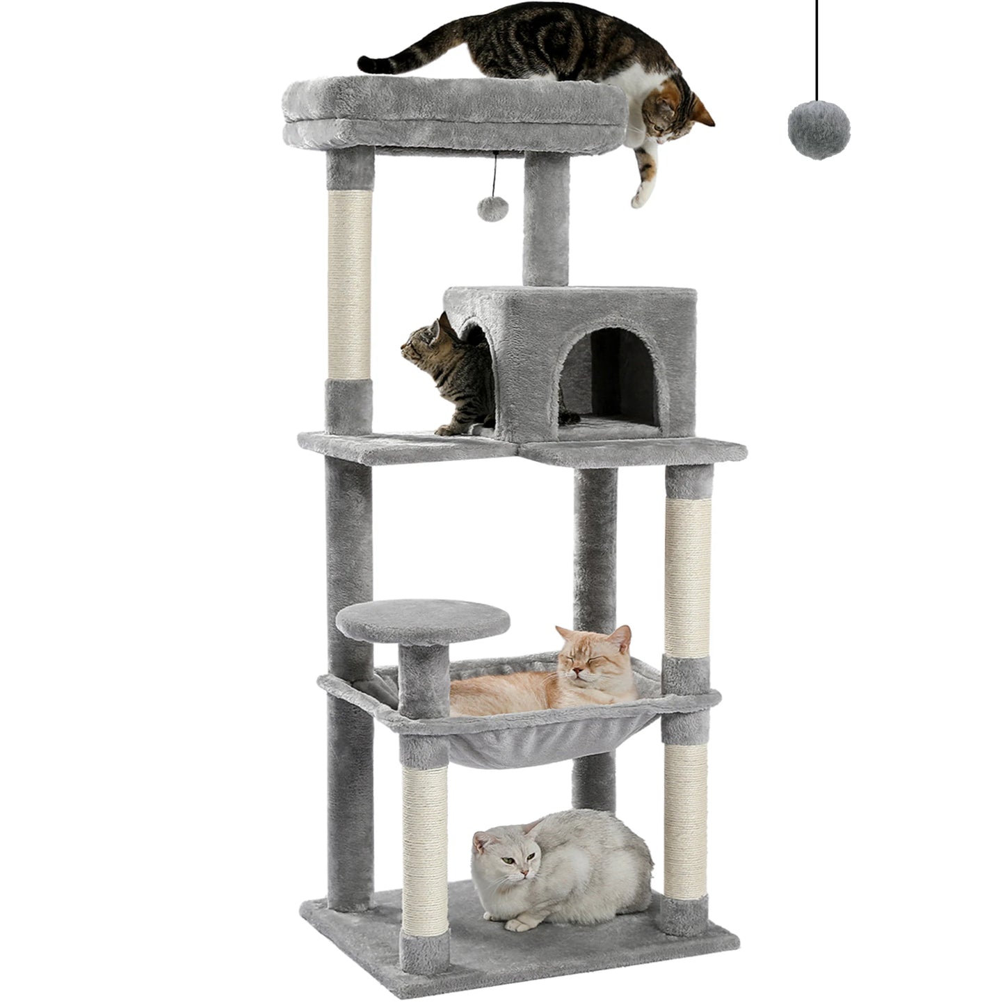 Cat Tree Indoor Tower for Large Cats