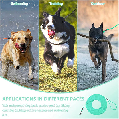 Dog Leash Waterproof Training Recall 5FT 10 FT 20FT 30FT