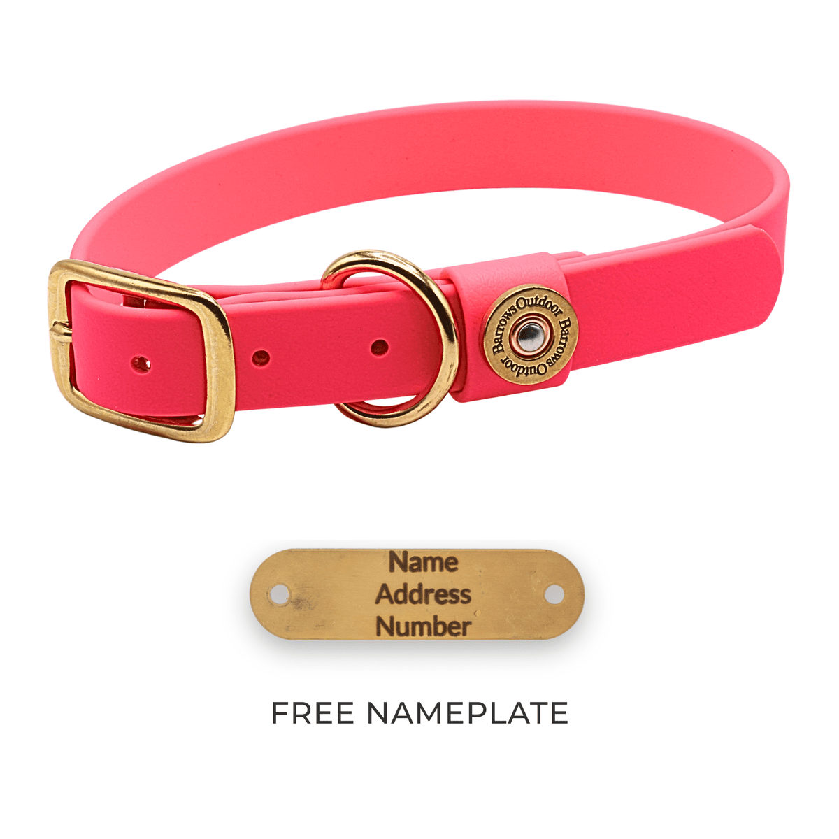 Barrows Dog Collar - Pink