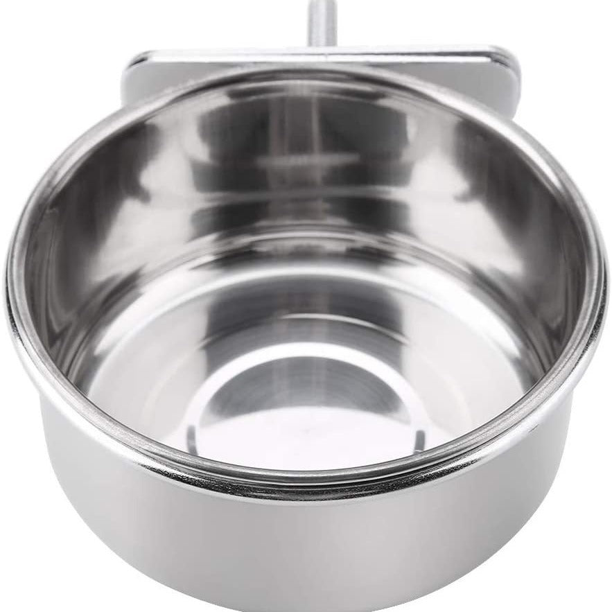 Stainless Steel Feeding & Water Dish (12 cm /4.72”)