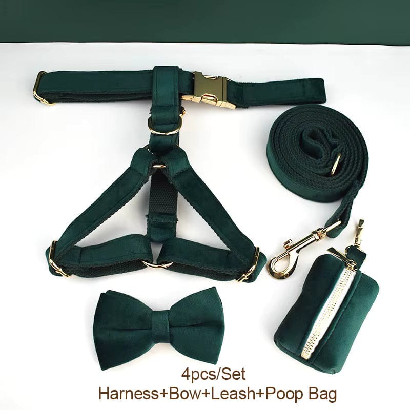 Green Velvet Set