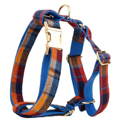 Midnight Copper Plaid Set
