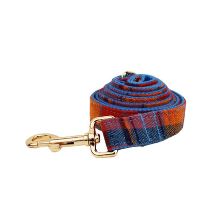 Midnight Copper Plaid Set