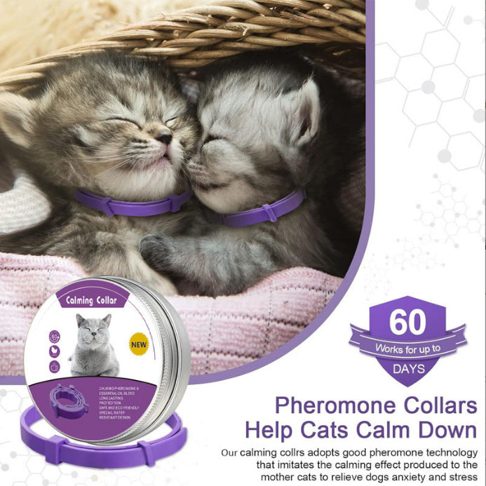 Pet Calming Collar Pheromone Relief And Soothing Collar