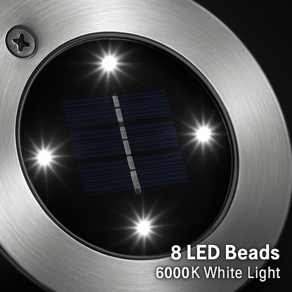 Solar Powered Ground Light for Outdoor Path and Lawn