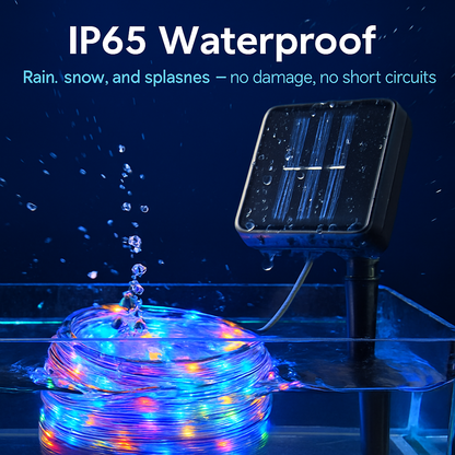 Solar Powered String Lights for Outdoors