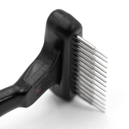 Jeffers Magic Spring Undercoat Rake for Pet Grooming